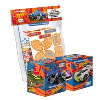 Mega Pack Hot Wheels Editorial Berlin + 2 Cajitas (100 Sobres)