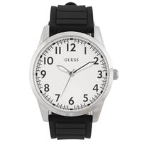 Reloj Guess Perry U1324G2 Acero Inoxidable Correa de Silicona Negro