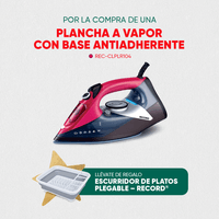 Record Plancha a Vapor con base