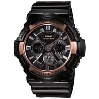 Reloj Casio G-Shock GA200RG-1A Analógico Digital Luz Led Resina Negro