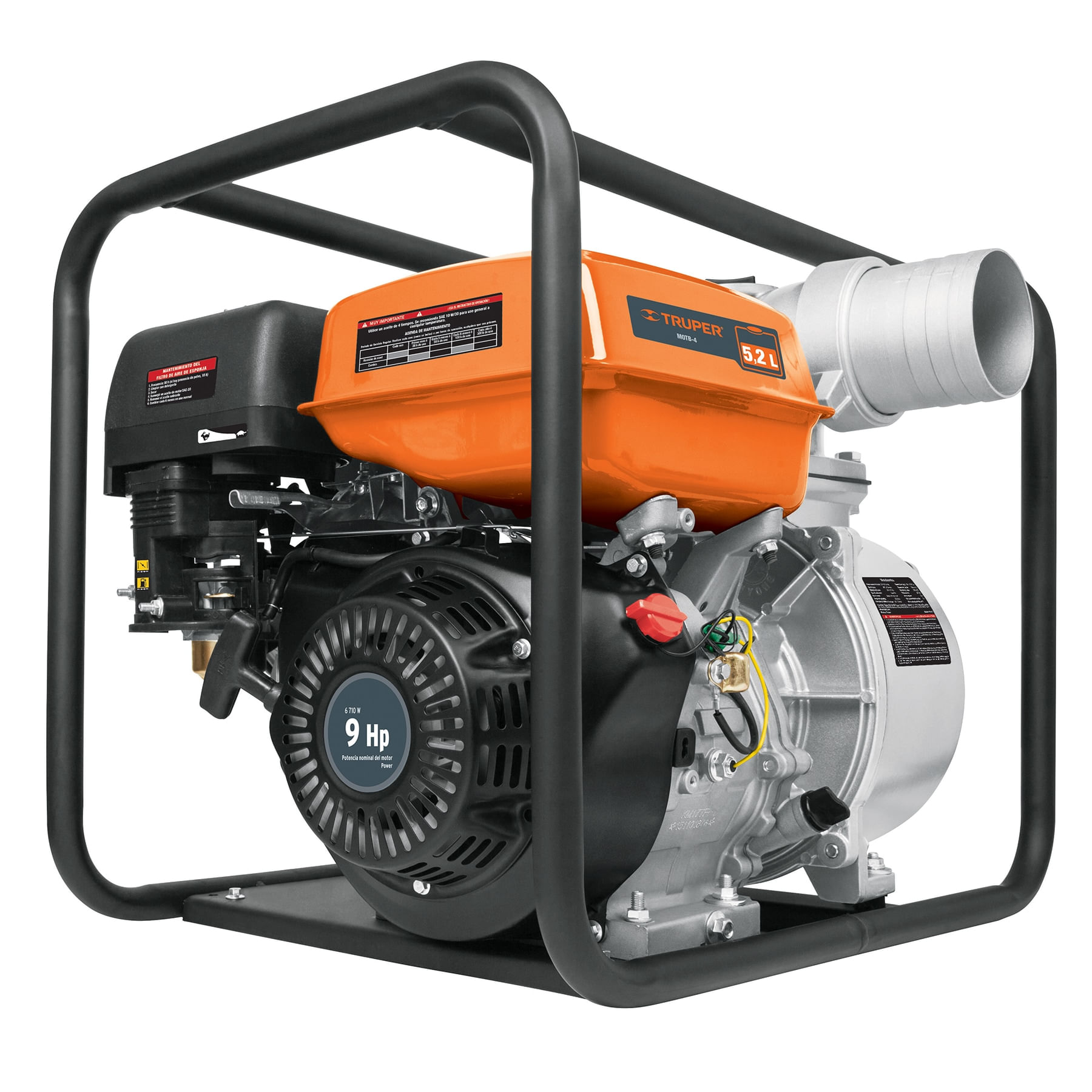 Motobomba 4"" x 4"" 9 HP Truper