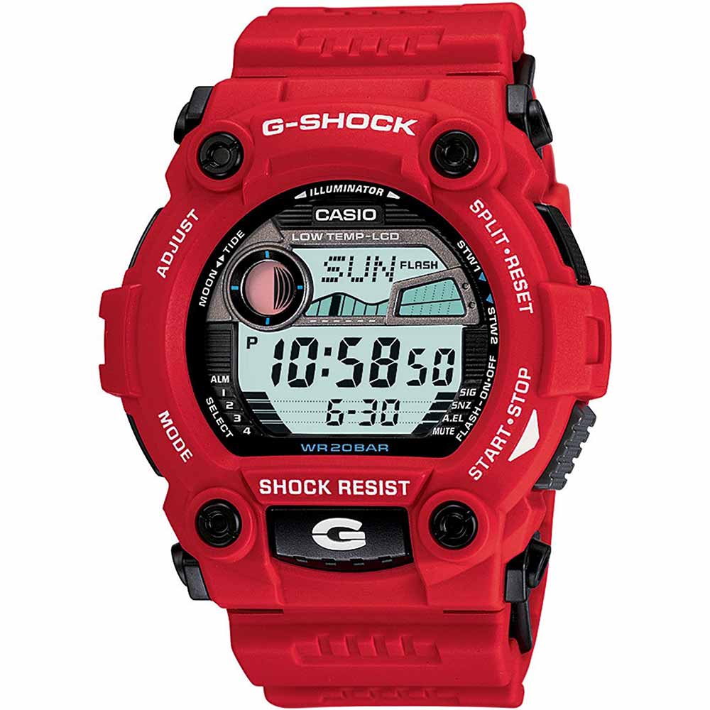 Reloj Casio G-Shock G7900A-4 Digital Luz Led Automática Acuático Rojo