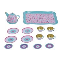 Set De Juego De Te Metalico Kids  Play 15 Piezas Corazones