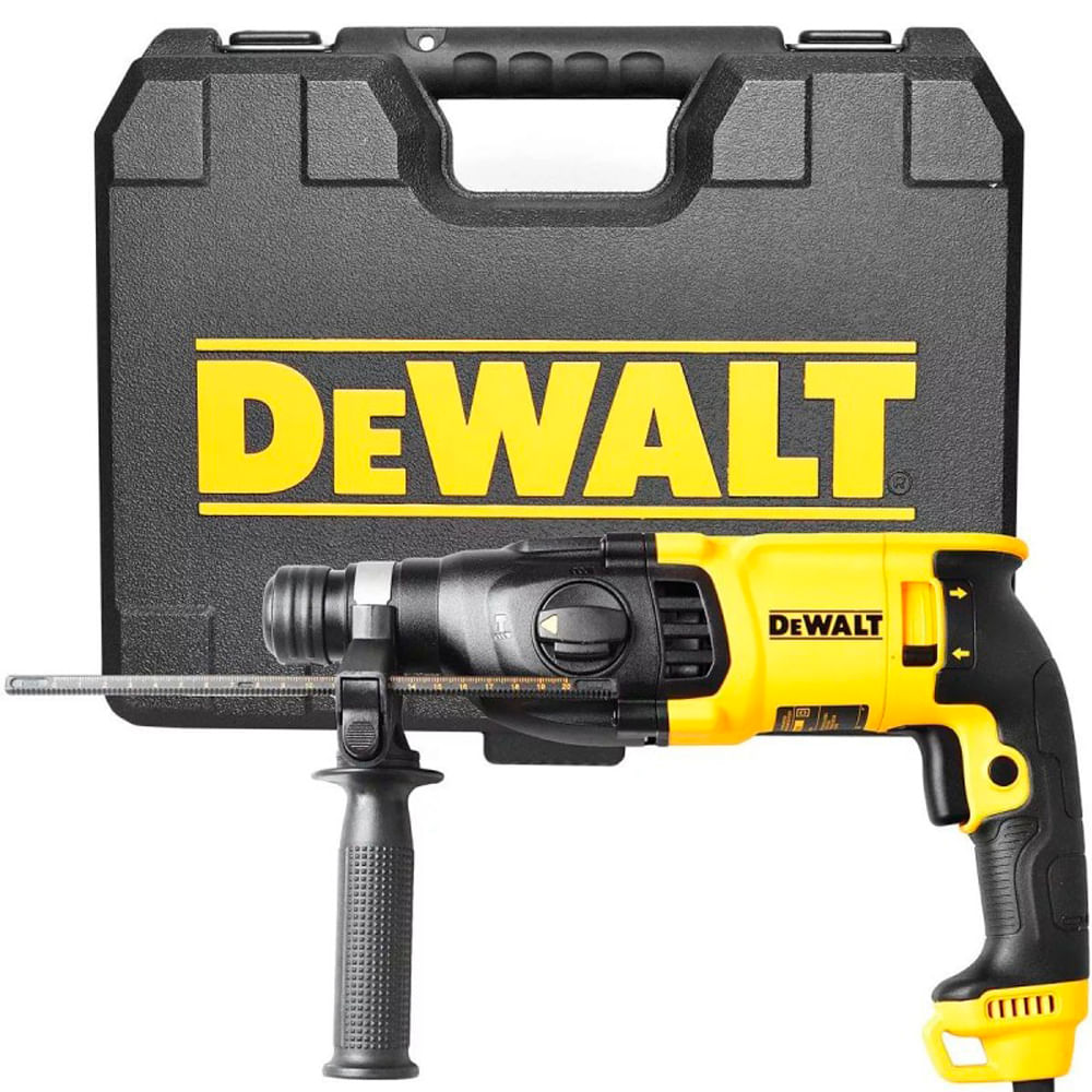 Rotomartillo Sds Plus 800W 2.6 Joules Dewalt D25133K-B2