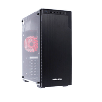 Case Gamer PC Halion Bull 5518 Black c/fuente 350w Real