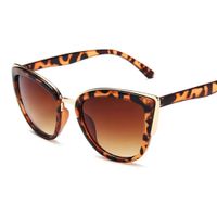 Lentes De Sol Muselife Mujer Estilo Cateye UV400 Leopardo