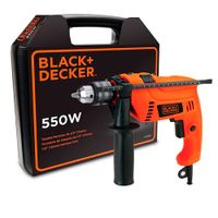Taladro Percutor Black Decker HD555K 550w 1/2"" Variable