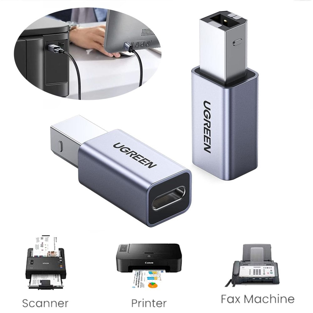 Adaptador USB C TIPO C a USB 2.0 Tipo B Impresora UGREEN 480Mbps