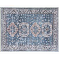 Alfombra Vintage Azul 150 cm x 200 cm