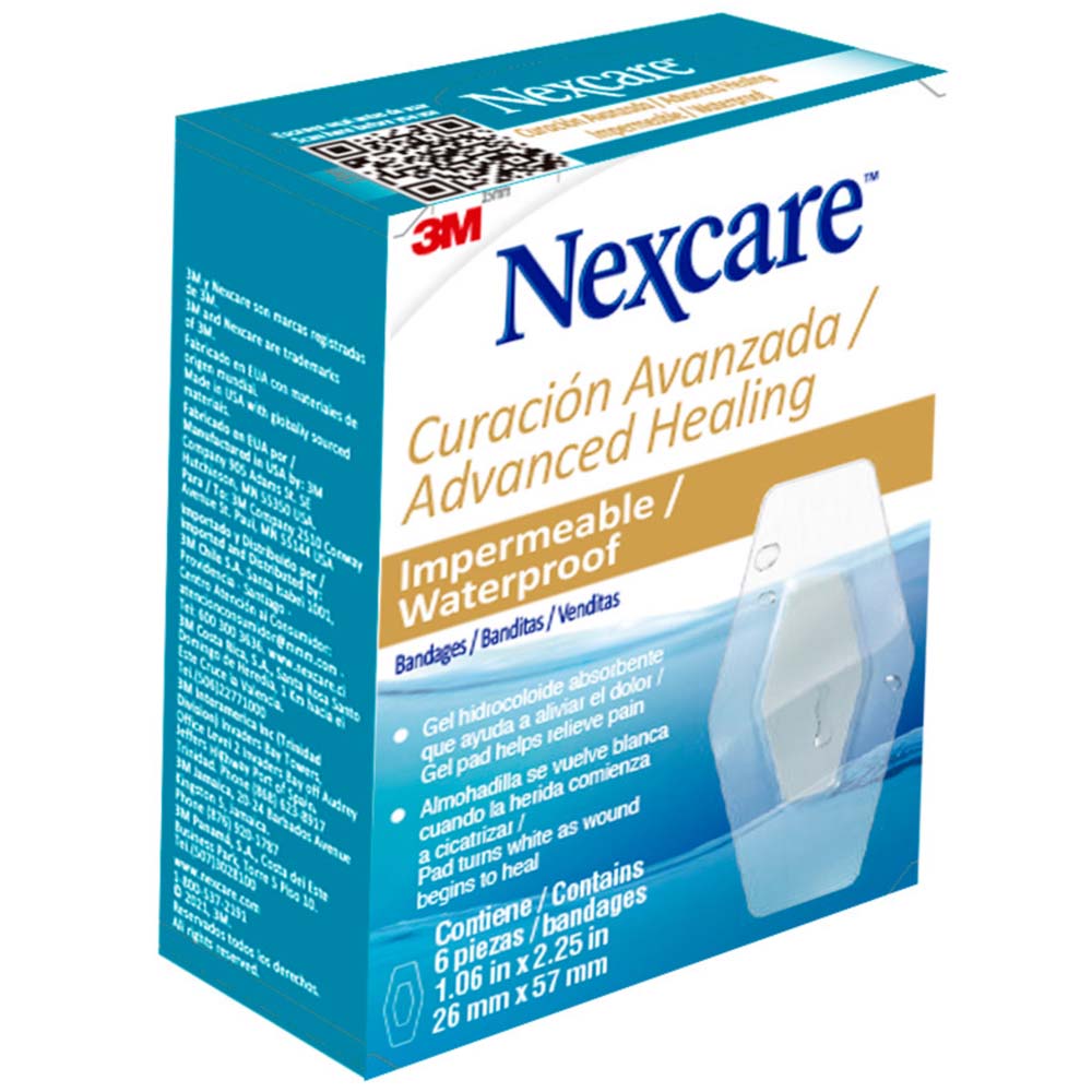 Banditas NEXCARE Curación Avanzada Caja 6un