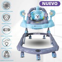Andador Musical Confort Kids «MONKEY» Light Blue
