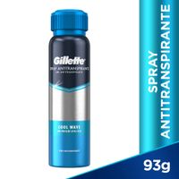 Spray Antitranspirante Gillette Cool Wave 93g