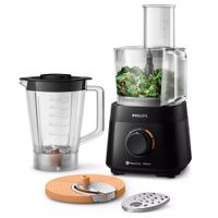 Procesadora de Alimentos Philips HR7301/90 Negro