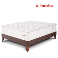 Cama Europea Royal Elizabeth 2 Plazas - Chocolate