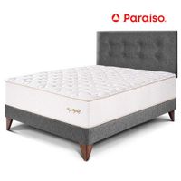 Dormitorio Europeo Royal Elizabeth 1.5 Plazas Gris