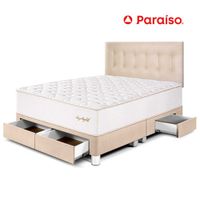 Dormitorio Royal Elizabeth Cajones Queen Champagne