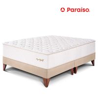 Cama Europea Royal Elizabeth Queen  Champagne
