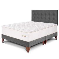 Dormitorio Europeo Royal Elizabeth Queen Gris