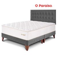 Dormitorio Europeo Royal Elizabeth King Gris