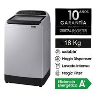 LAVADORA SAMSUNG 18 KG WA18T6260BY - GRIS
