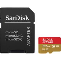 Sandisk Extreme Micro Sd 512gb Uhs-i U3 190 Mb/s 4k Gopro