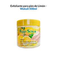 Exfoliante de pies Limón 500ml - Fruit of the Wokali