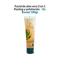 Facial de aloe vera 2 en 1 Peeling y exfoliación 100gr