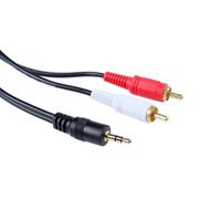 Cable Audio Estéreo 3.5mm A Rca Equipos De Sonido