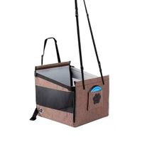 Asiento Copiloto Marrón para Perros Grandes
