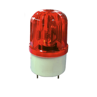 Circulina Industrial Con Sirena 12vdc SA-03 Rojo