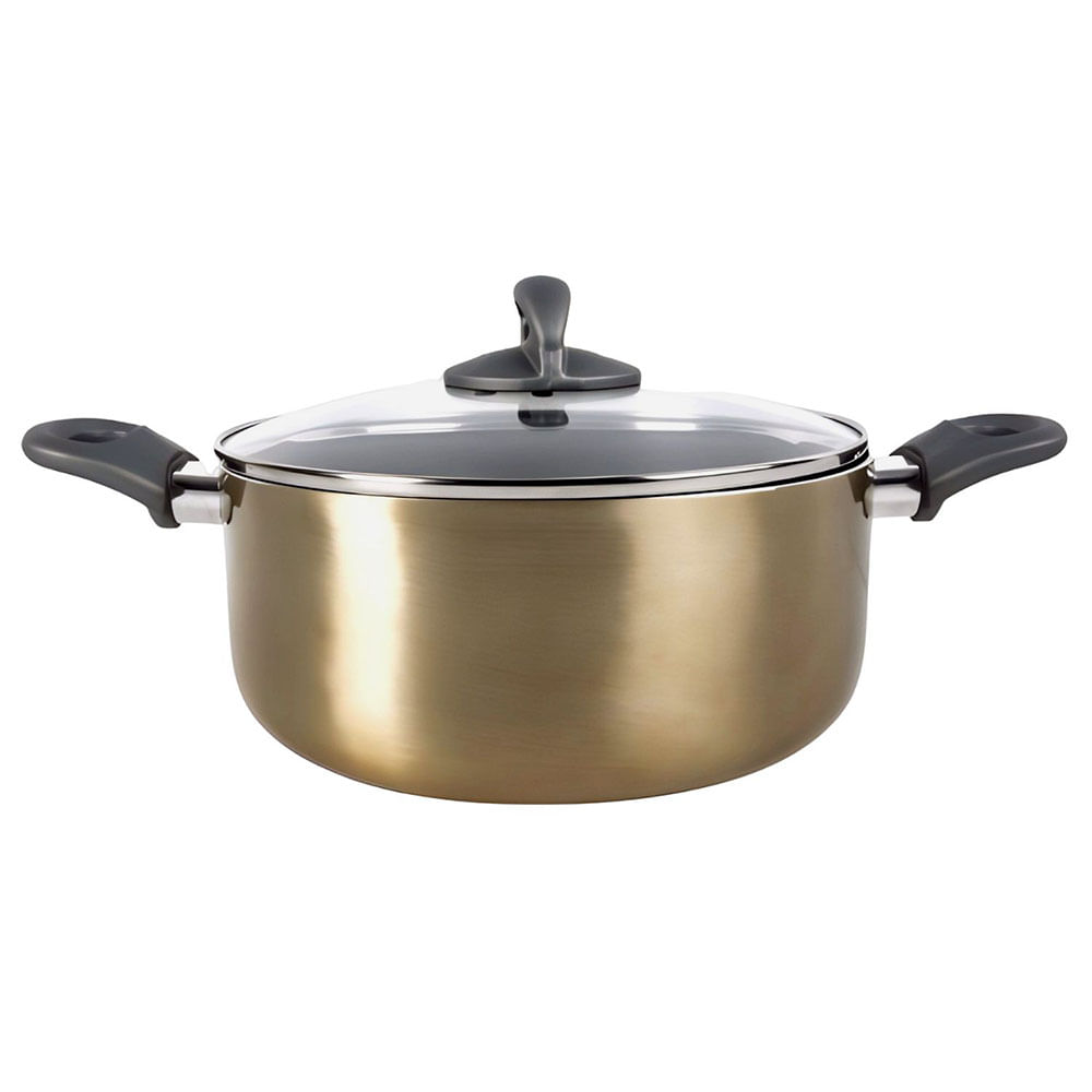 Olla Oster 25CM Antiadherente de 4.7L Gold