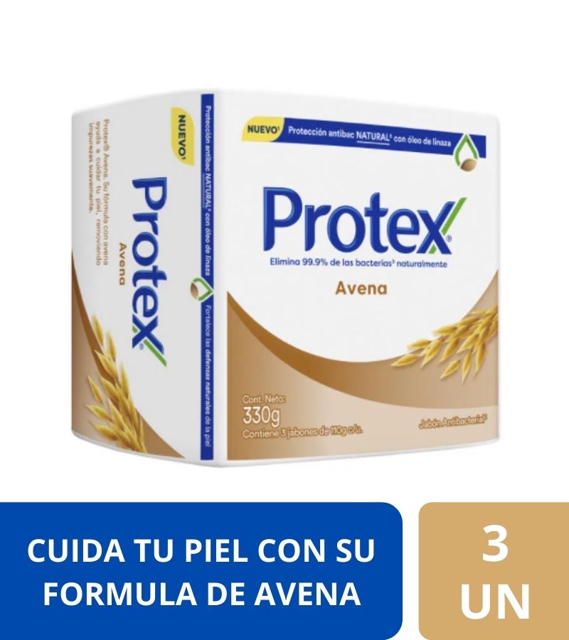 Protex Avena 110gr x3 unidades (oferta)