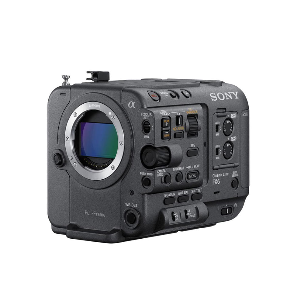 Cámara Cinema Line FX6V | Sensor CMOS Exmor R™ | S-Cinetone™