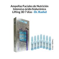 Ampollas Faciales Intensivas de ácido hialurónico Lifting 3D 7 días