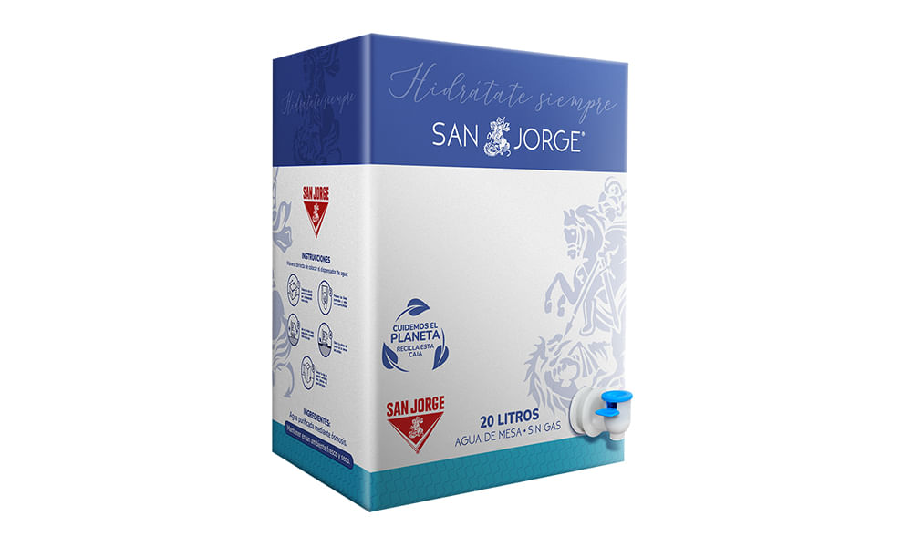 agua san jorje caja 20L