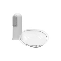 Cepillo Dedal Silicona Dr Browns Con Estuche Gris