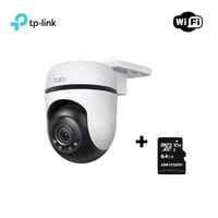 Cámara inteligente Wi-Fi de vigilancia Tapo C510W + Memoria SD 64 GB - Tp-Link