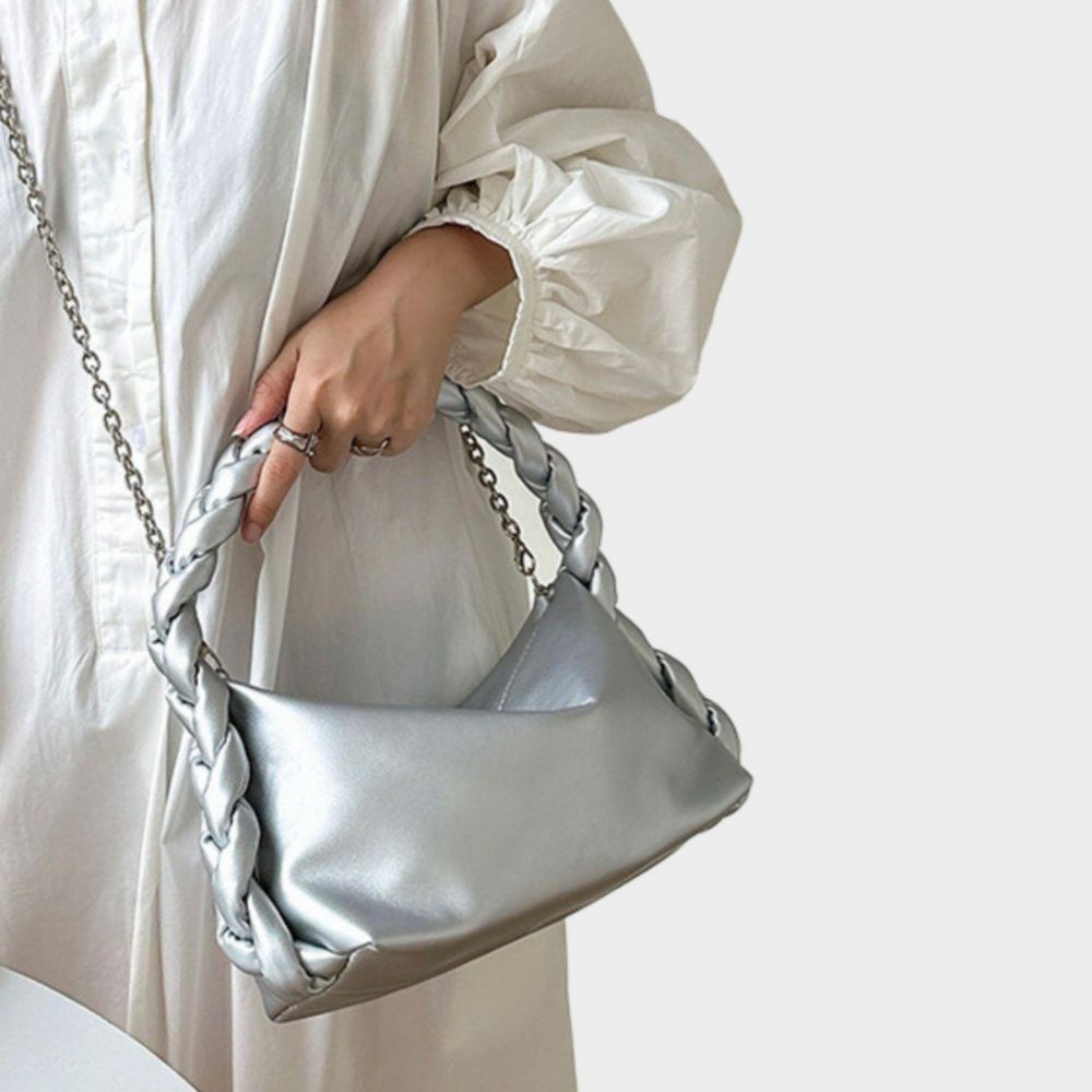 Cartera Fei Fei Taylor Pu Plata