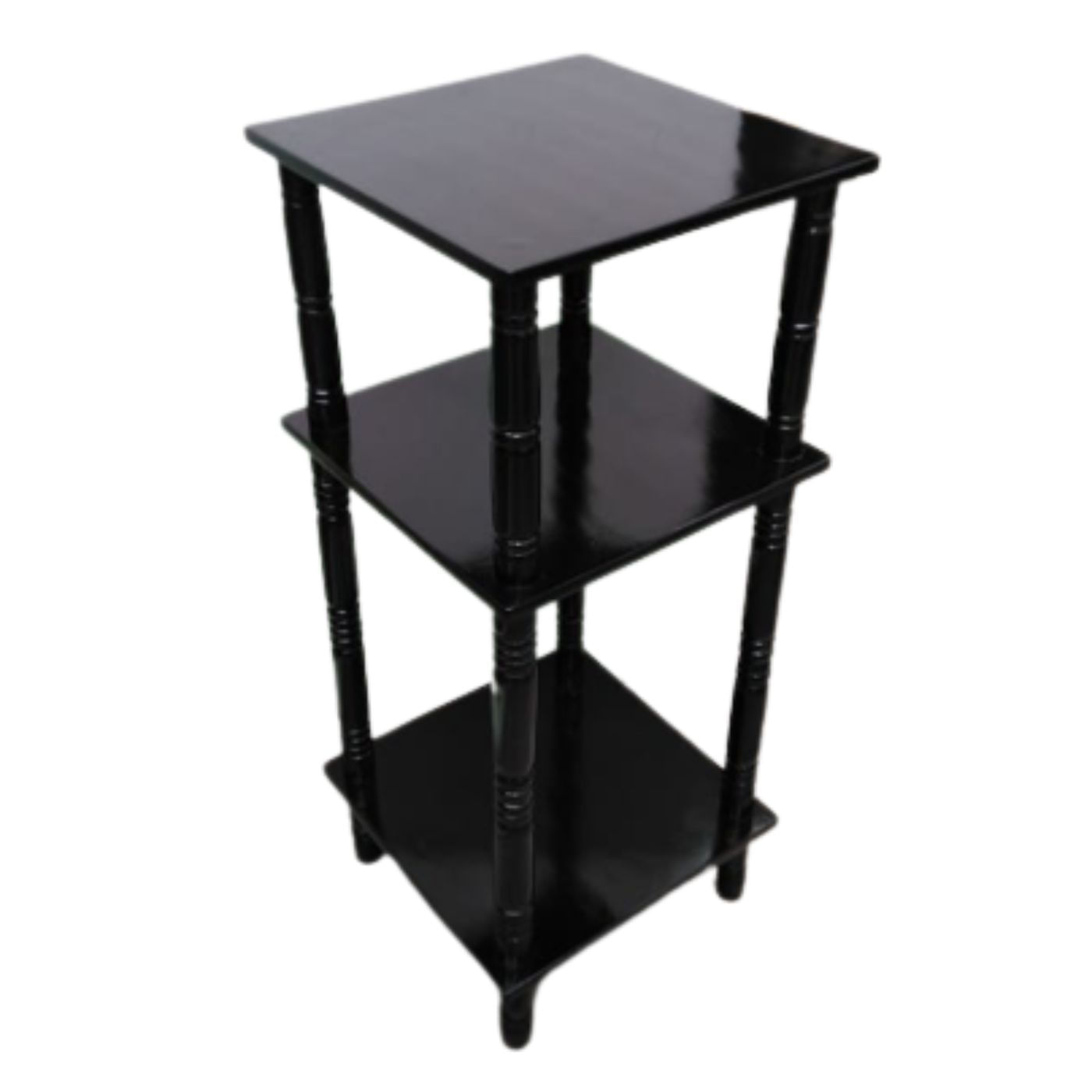 Mesa Auxiliar Tunner En Madera Tonillo Negro - copy