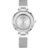 Reloj Minifocus Malla Plateado MIN-M-15