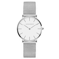 Reloj Hanna Martin Malla Plateado HAN-M-5