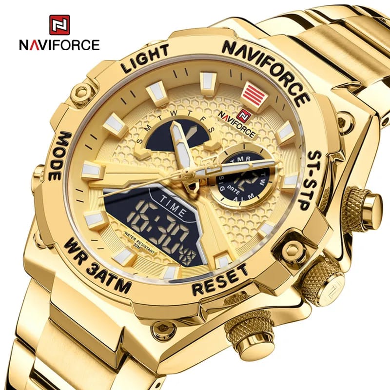 Reloj Naviforce Acero Dorado NAV-92