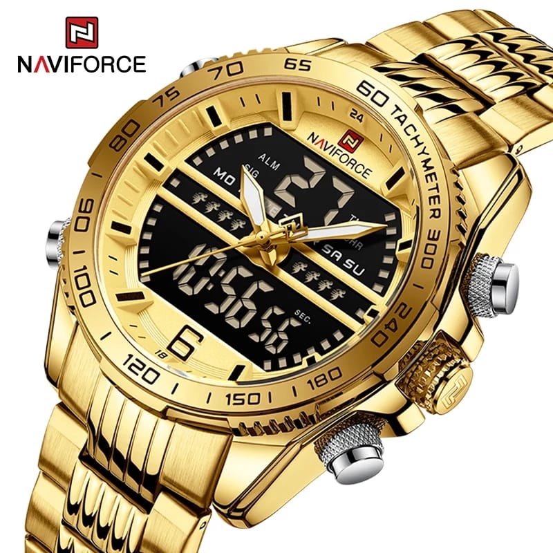Reloj Naviforce Acero Dorado NAV-84