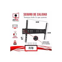 Rack para Tv Fijo Inclinable de 32 A 70"" Japan  F170