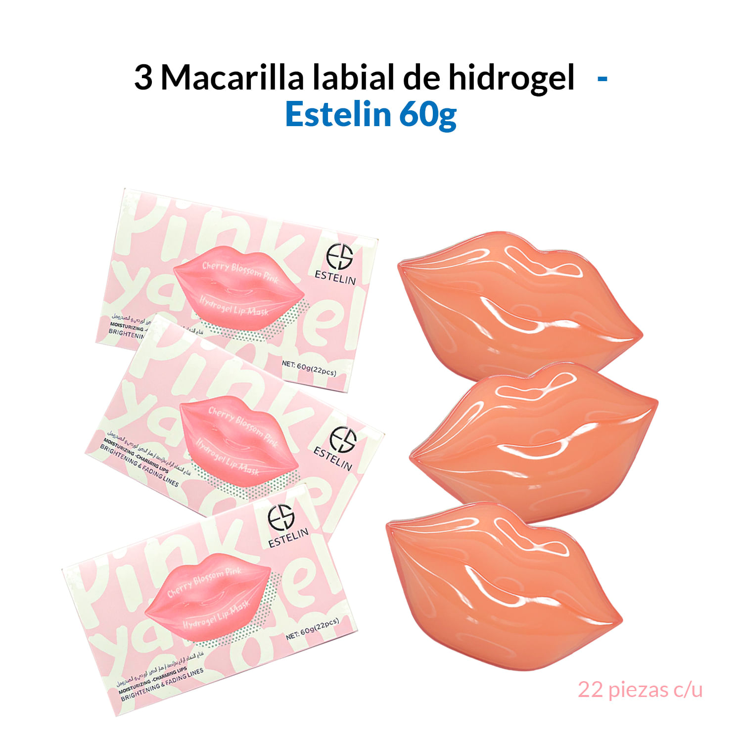 3 Macarilla labial de hidrogel 60g – Estelin