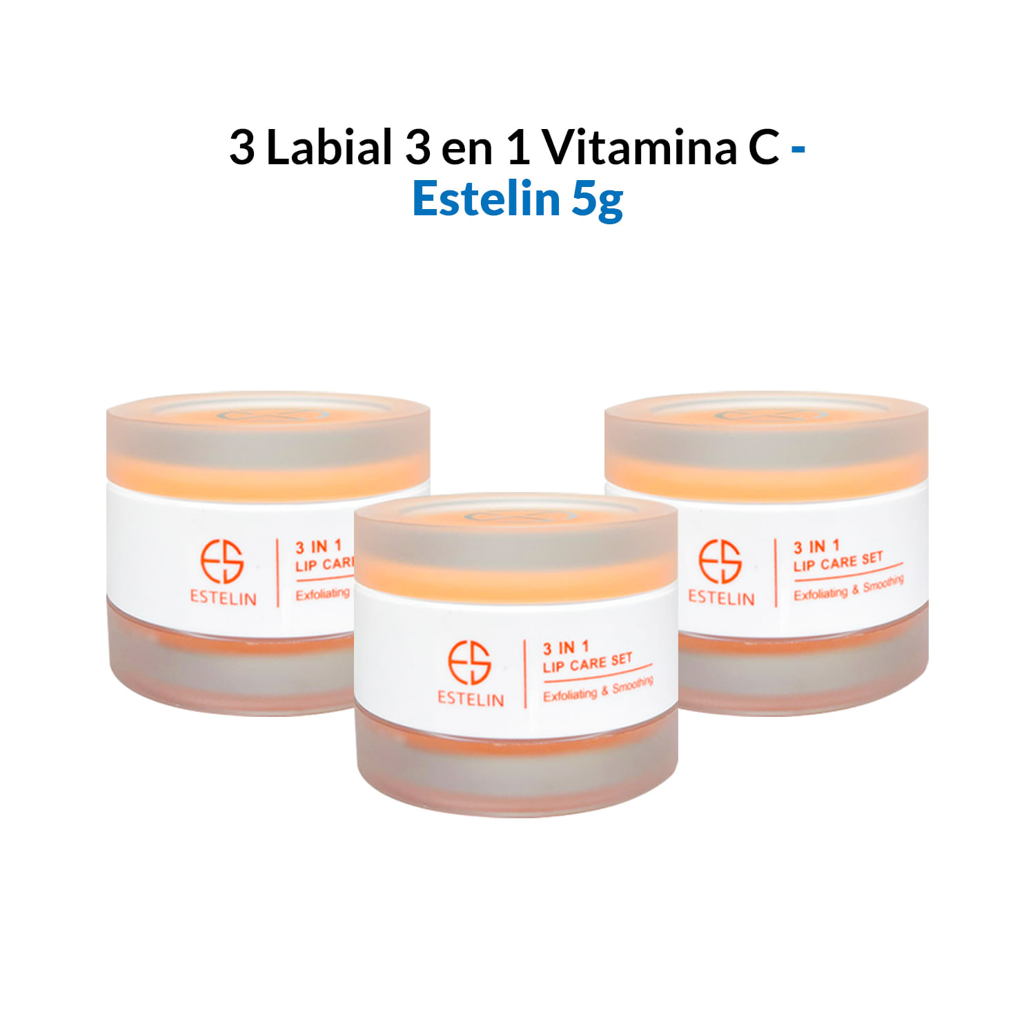 3 labial 3 en 1 Vitamina C 5g – Estelin