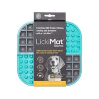 Lickimat Slomo Turquoise Dog