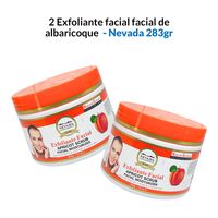 2 Exfoliante facial de albaricoque 283g - Nevada