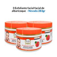 3 Exfoliante facial de albaricoque 283g - Nevada