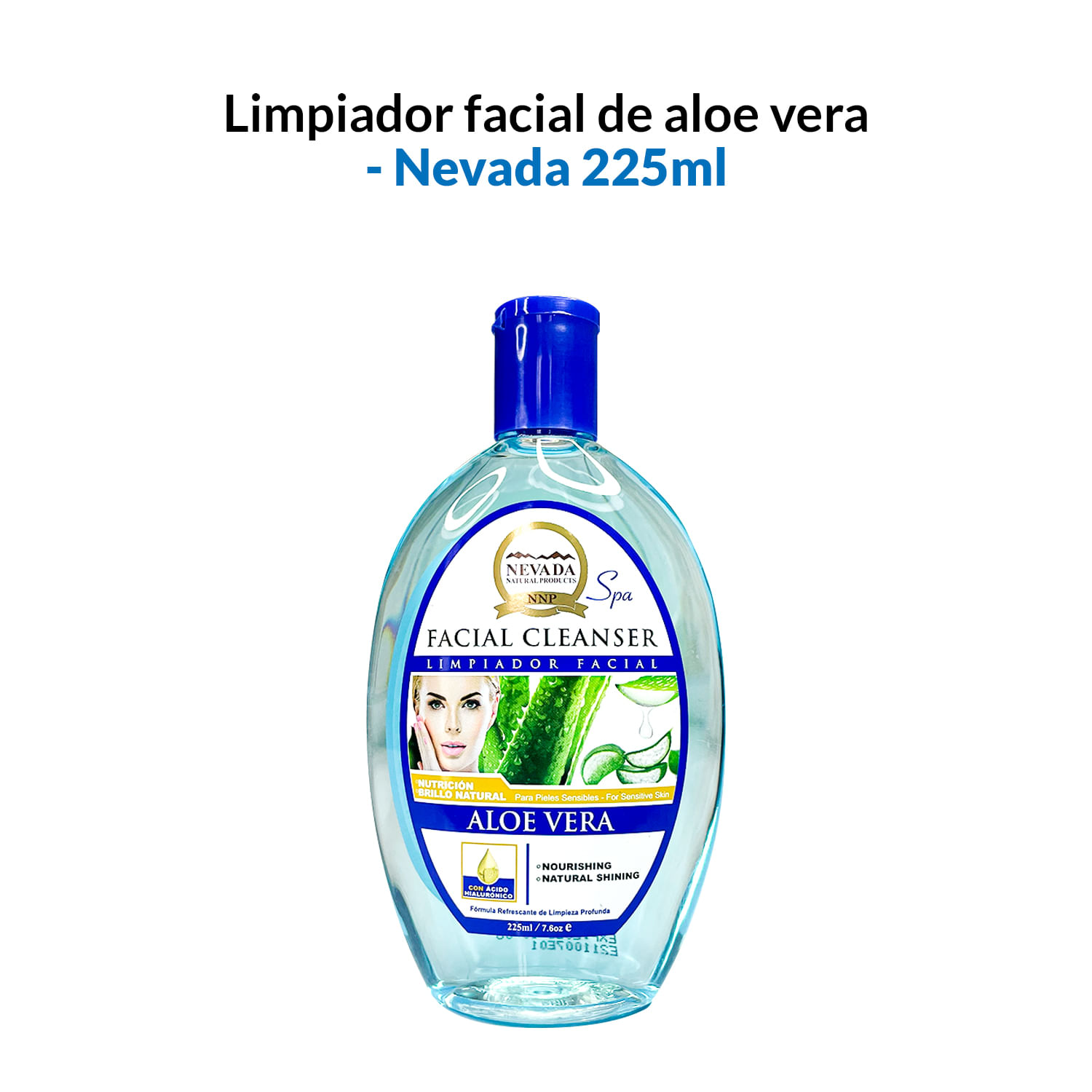 Limpiador facial de aleo vera 225ml - Nevada